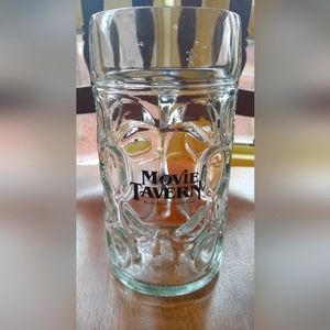 MOVIE TAVERN GLASS BEER MUG